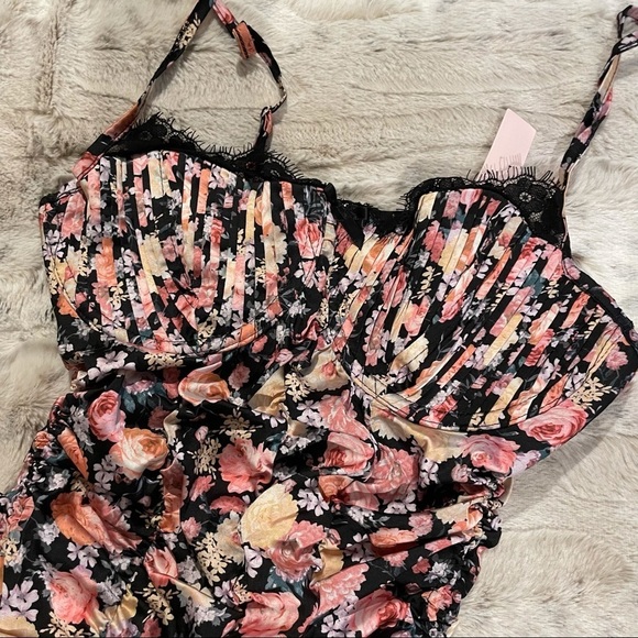 For Love & Lemons Gardenia Mini Dress XS NWT - Picture 7 of 9